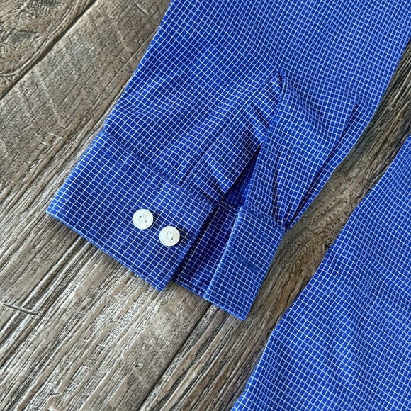 KENNETH COLE REACTION WRINKLES AWAY, MEN SHIRT, SIZE M15 32-33 SLIM FIT - Picture 5 of 7